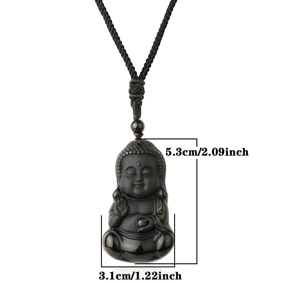 Natural Semi Precious Stone Animal Pendant Necklace