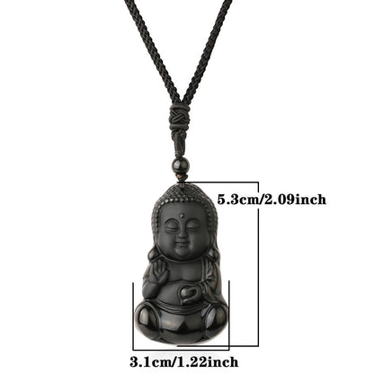 Natural Semi Precious Stone Animal Pendant Necklace