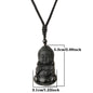 Natural Semi Precious Stone Animal Pendant Necklace