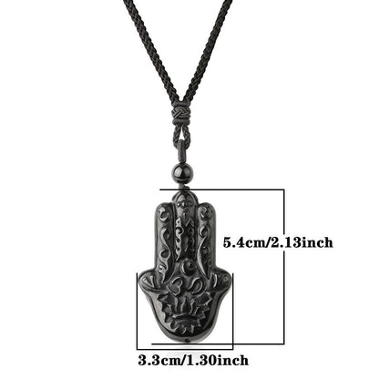 Natural Semi Precious Stone Animal Pendant Necklace