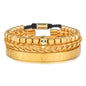 Vintage Zircon Skeleton Braided Bracelet
