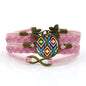 Time Gem Braided Bracelet