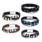Stainless steel braided bracelet