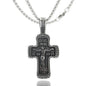 Titanium Steel Cross Necklace Retro Men's Cross Stainless Steel Pendant