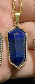 Natural Amethyst Crystal Agate Pendant Rough Stone Gemstone Necklace